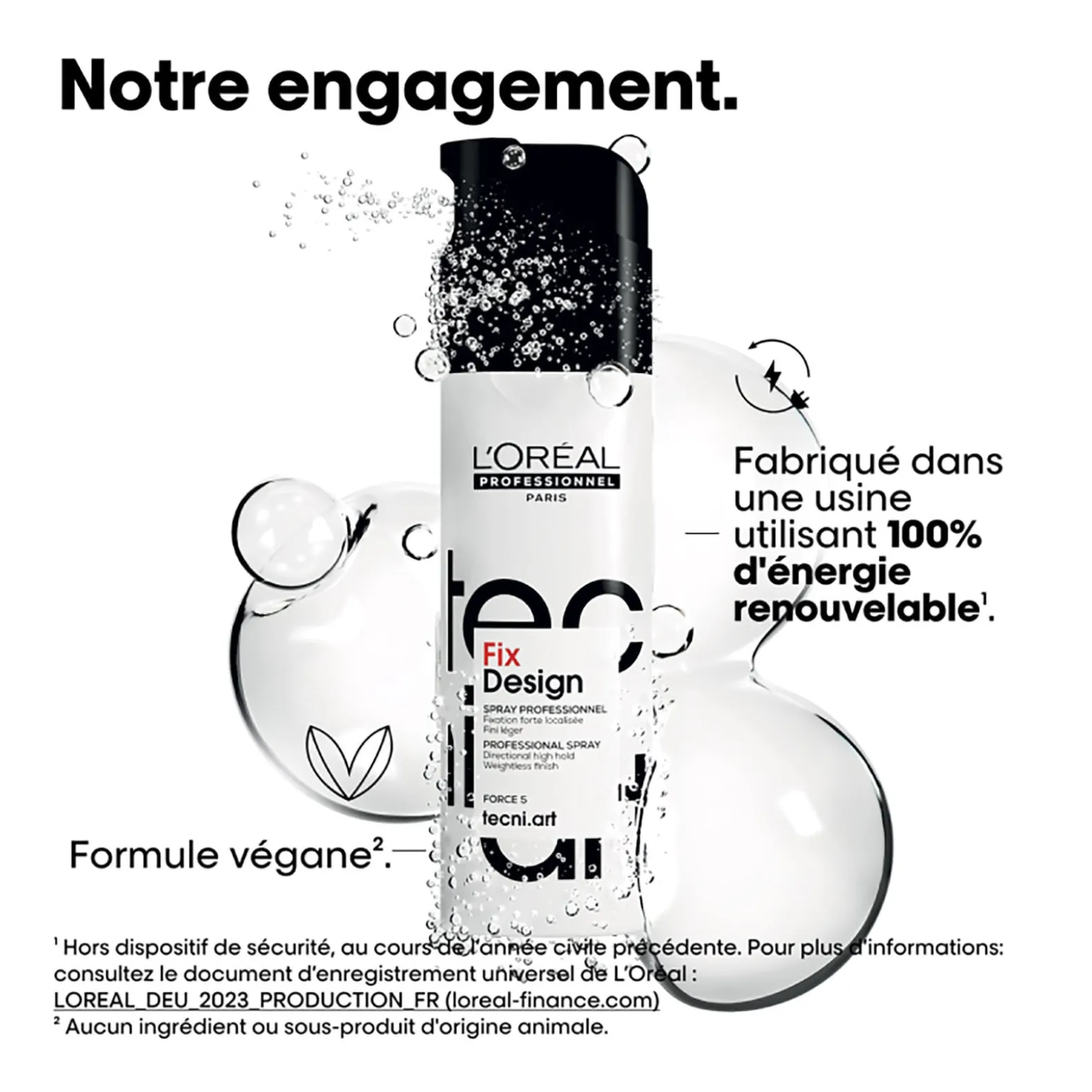 Spray de fixation Localisée Fix Design Tecni.Art 200ml
