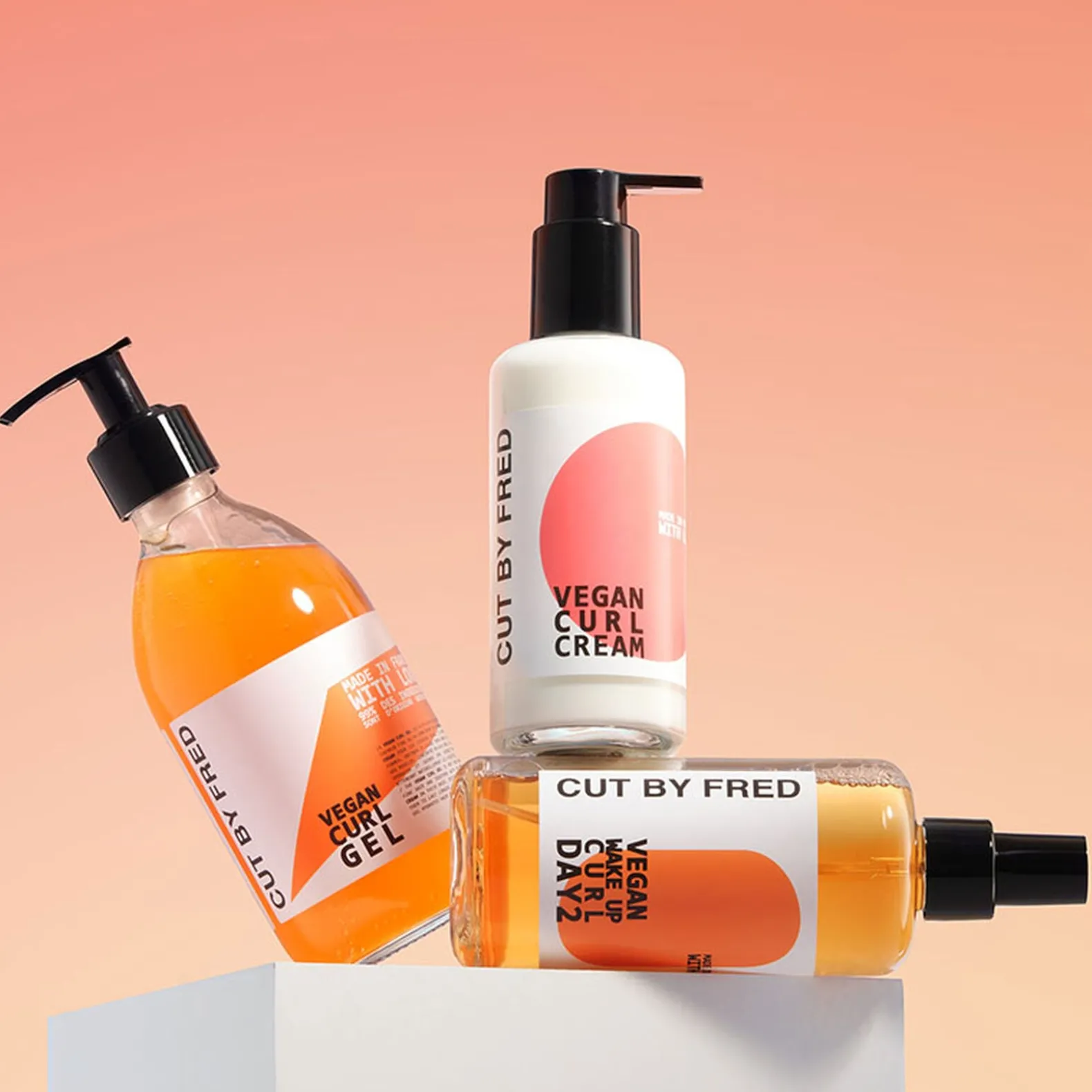 Spray définition 2ème jour boucles Vegan Wake Up Curl Day 2