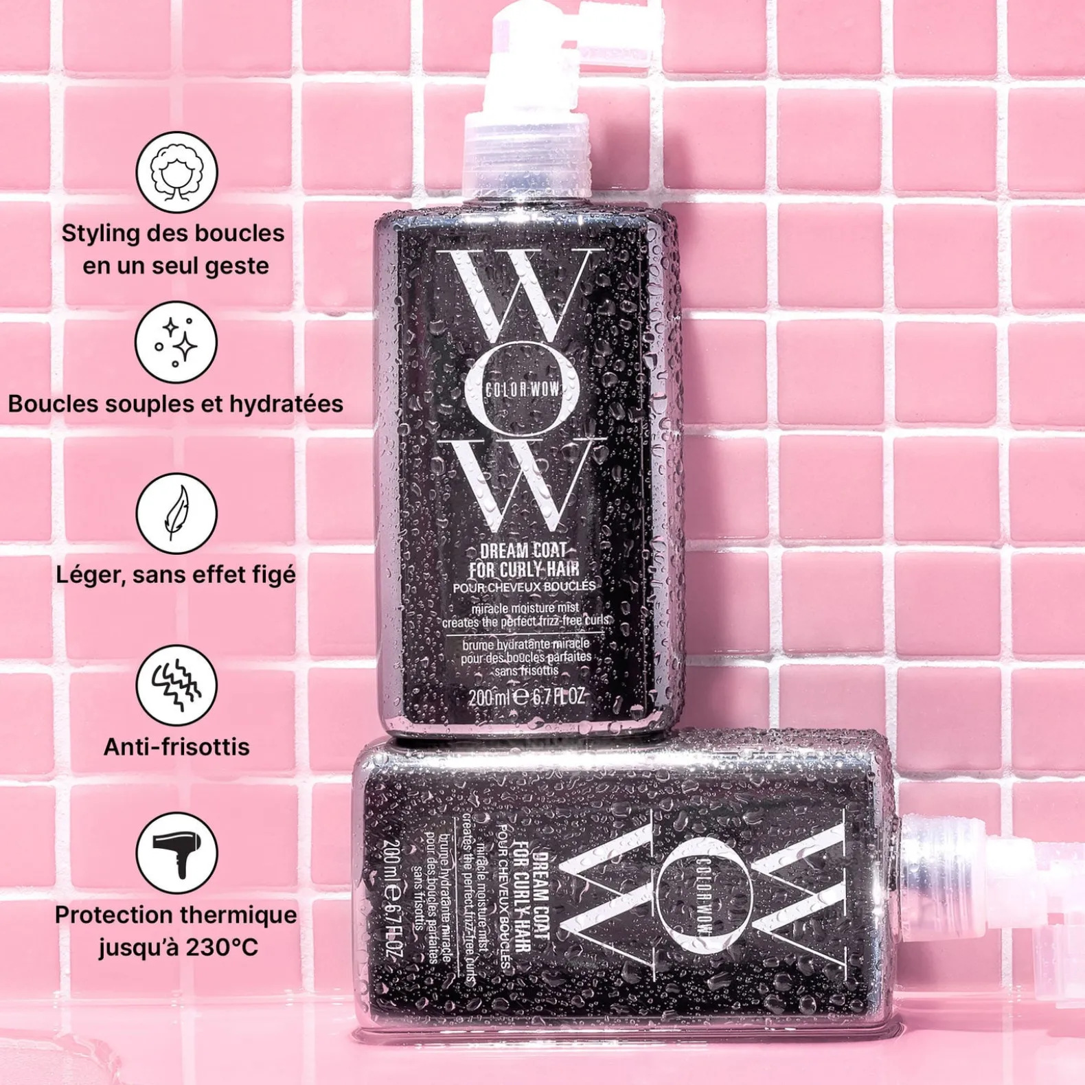 Spray Dream Coat pour cheveux bouclés