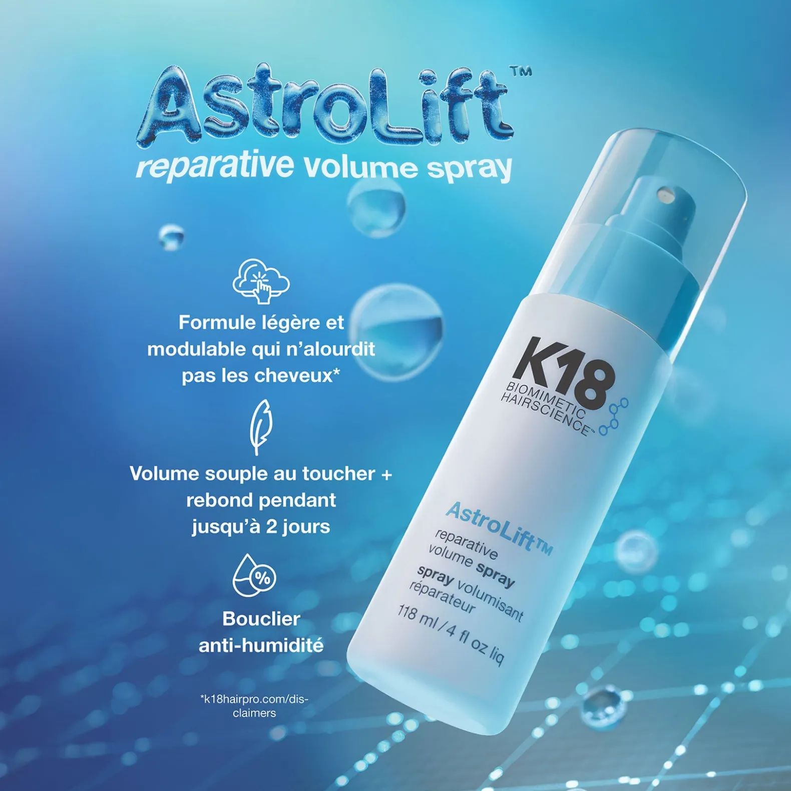 Spray volumisant réparateur AstroLift