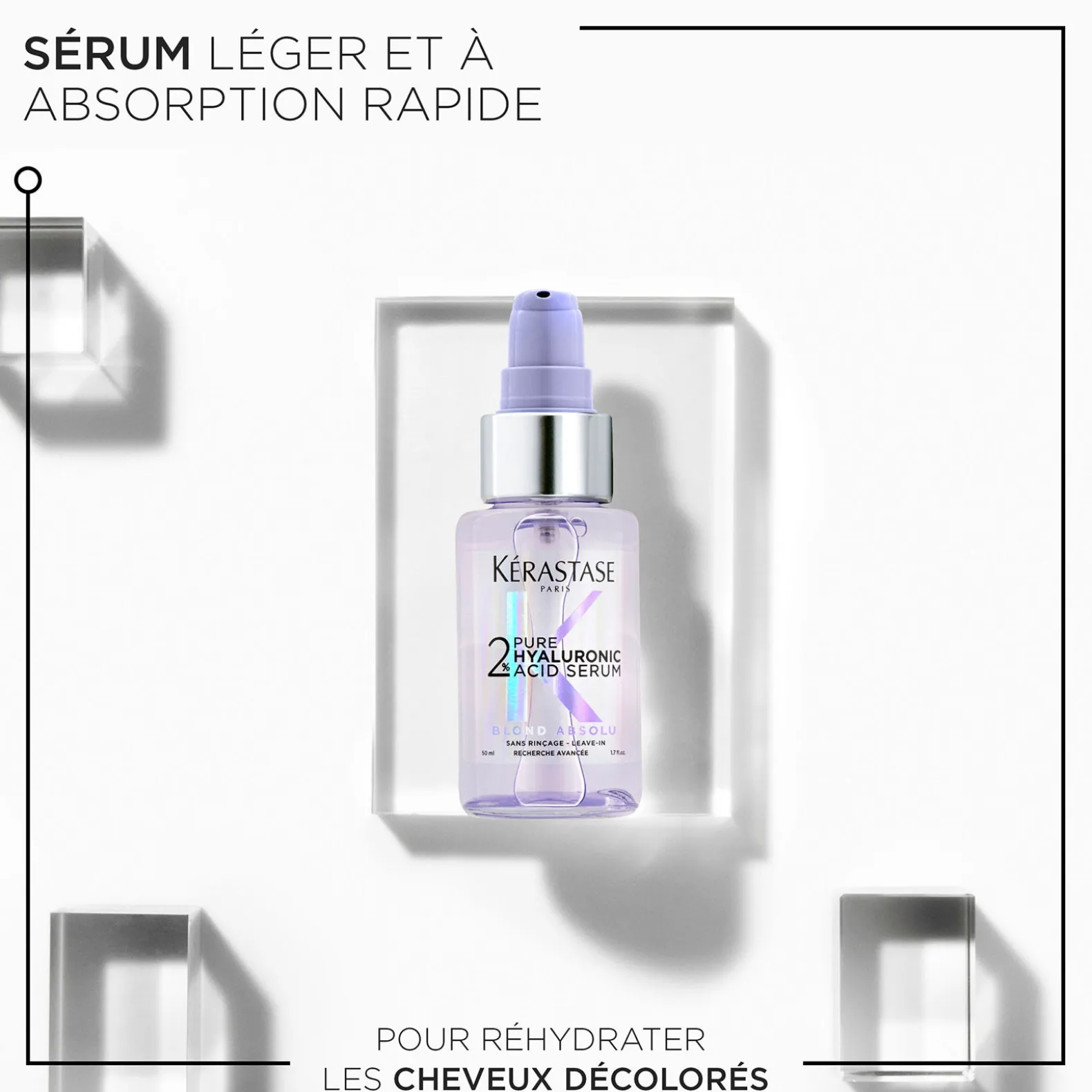 Sérum 2% acide hyaluronique pure Blond Absolu