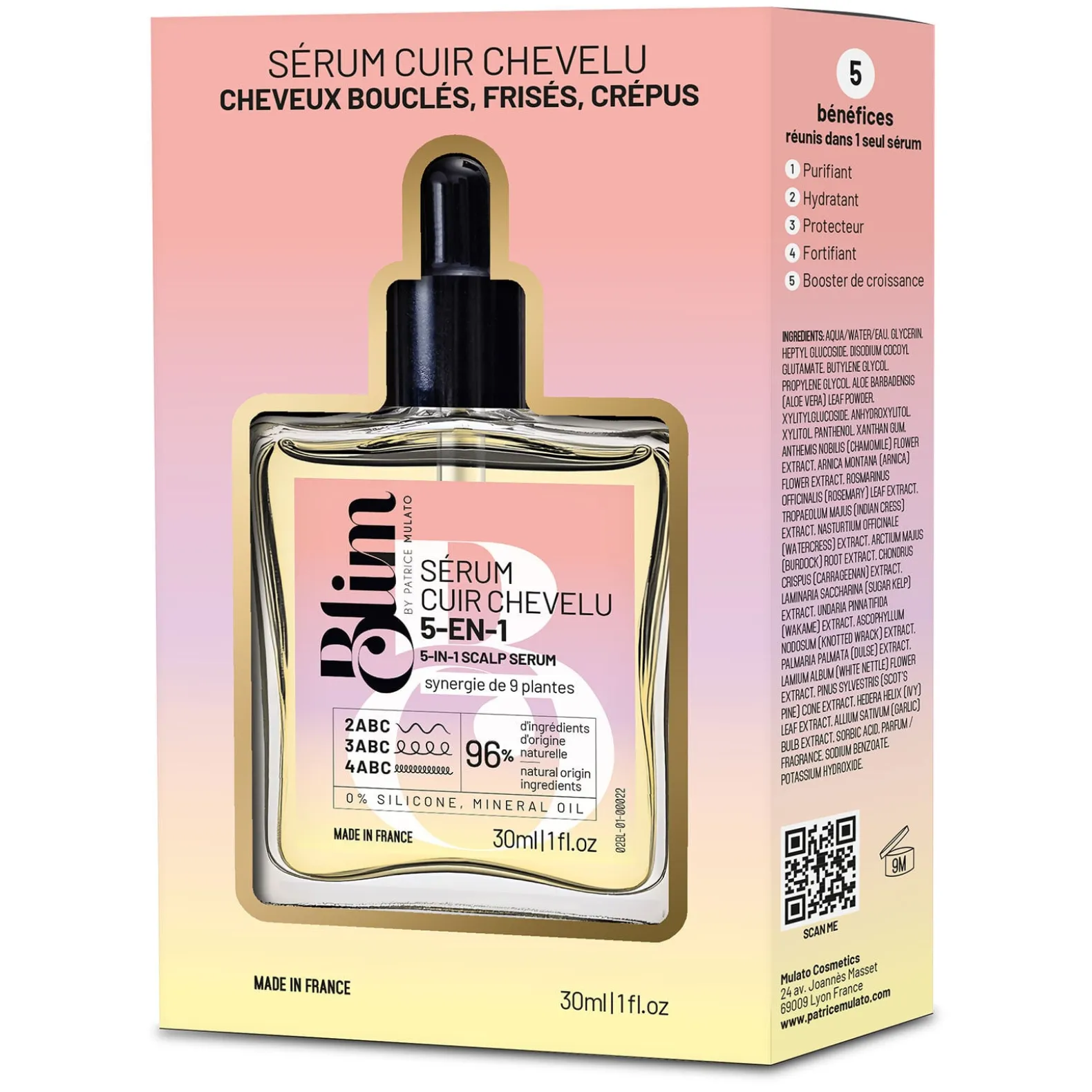 Sérum cuir chevelu 5-en-1 Blim