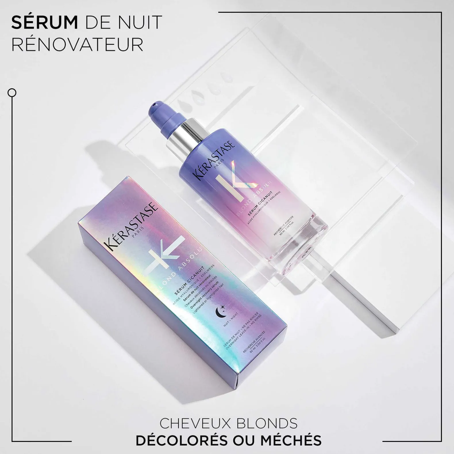 Sérum de nuit rénovateur Cicanuit Blond Absolu