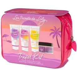 Travel kit routine cheveux crépus