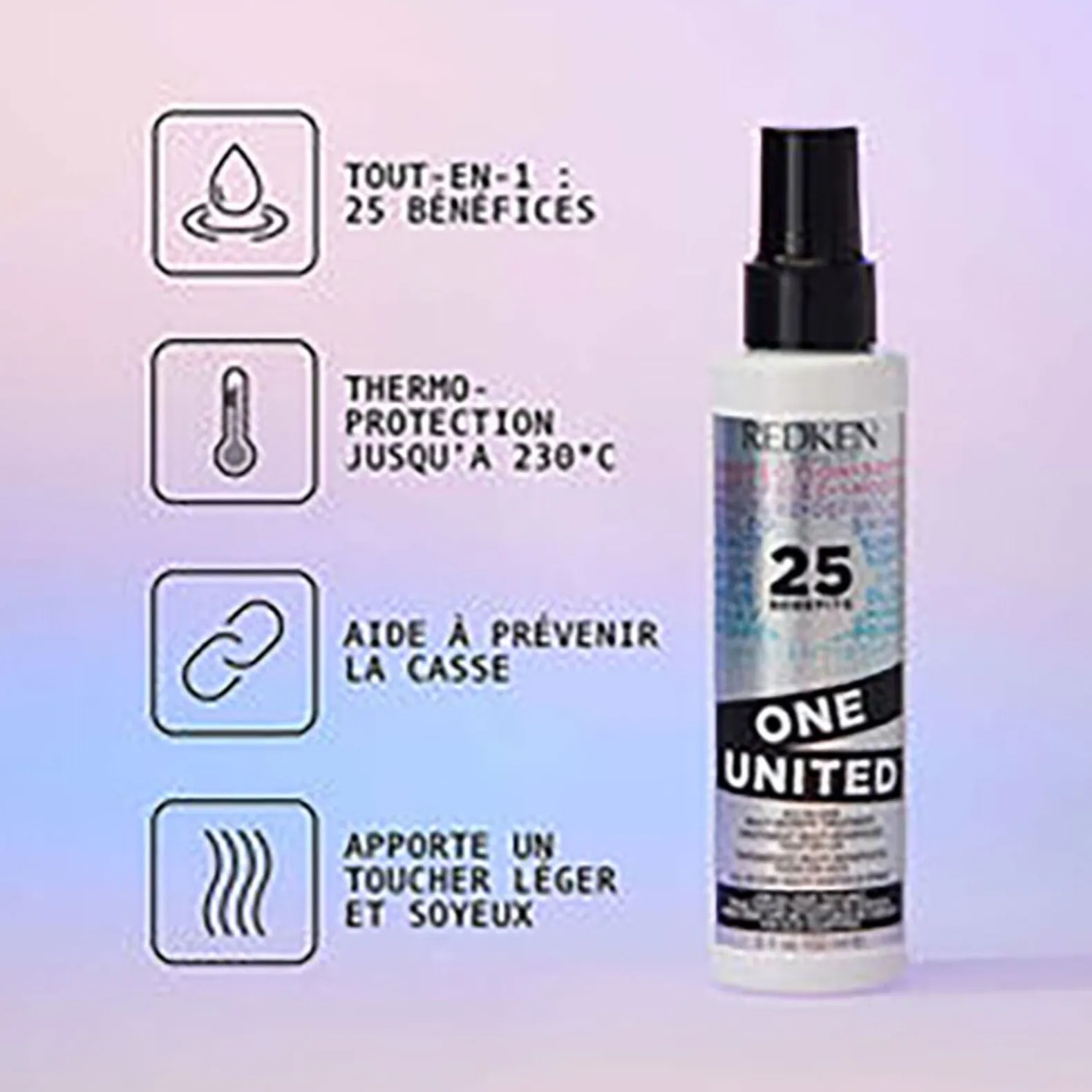 Trio fortifiant miracle pour cheveux cassants Extreme One United