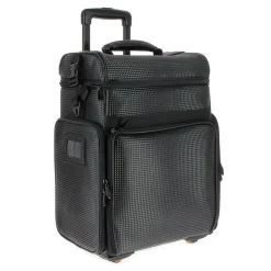 Valise trolley souple noire