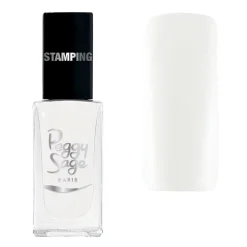 Vernis à ongles stamping Peggy sage blanc