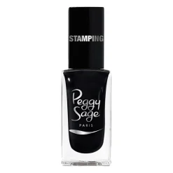 Vernis à ongles stamping Peggy sage noir