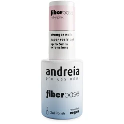 Vernis semi permanent Fiber Base milky pink